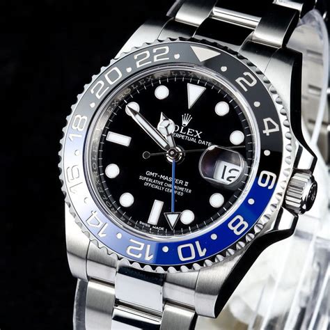 rolex gmt 2 blue black for sale